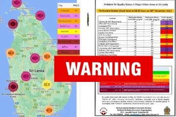 දිස්ත්‍රික්ක 10 කට දැඩි අවධානම් තත්ත්වයක්.. එම දිස්ත්‍රික්ක මෙන්න.(PHOTOS)
