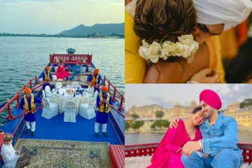 සුප්රසිද්ධ ගායන ශිල්පිනිය Neha ලොවම කළඹමින් සිය පළමු විවාහ සංවත්සරය සැමරූ හැටි මෙන්න (PHOTOS)