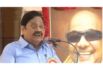 கலைஞரை பார்த்தபோது என் நெஞ்சம் உருகிவிட்டது... - தழுதழுத்த குரலில் உருக்கமாக பேசிய அமைச்சர் துரைமுருகன்