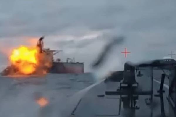 காஸ்பியன் கடலில் ரஷ்யாவிற்கு மீண்டும் மரண அடி கொடுத்த உக்ரைன் | Ukraine Hit 2 Russian Ships