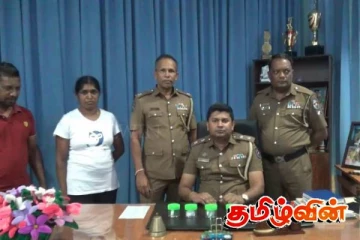 தங்க முலாம் பூசப்பட்ட கலசங்களைத் திருடிய இரண்டு சந்தேக நபர்கள் கைது