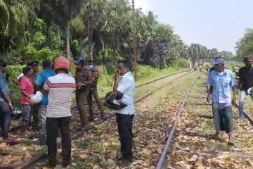 தொடருந்தில் மோதி குடும்பஸ்தர் உயிரிழப்பு - மட்டக்களப்பில் சம்பவம்
