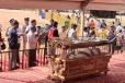 மைசூரில் பாடகி எஸ். ஜானகி உடலுக்கு பொதுமக்கள் அஞ்சலி