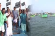 இராமேஸ்வரம் கடற்றொழிலாளர்களால் போராட்டம் முன்னெடுப்பு