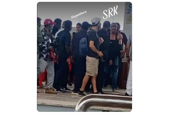 மெட்ரோ ரயில் நிலையத்தில் ஷாருக் கான் மற்றும் நயன்தாரா ! இணையத்தில் கசிந்த புகைப்படம்.. | Met Or Rail Nay