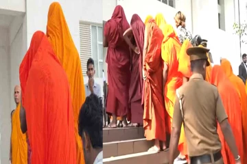 காவி உடைகளை களையுங்கள் : கஞ்சாவுடன் கைதான பிக்குகளுக்கு பௌத்த பீடங்கள் அழுத்தம்