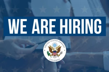 அமெரிக்க தூதரகத்தில் கிடைக்கும் வாய்ப்பு! இன்னும் நான்கு நாட்களே உள்ளன