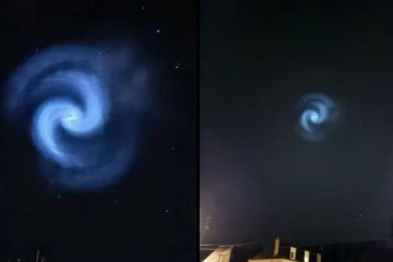 பிரித்தானியாவில் பல இடங்களில் வானில் தெரிந்த மர்ம ஒளி; மக்கள் குழப்பம்