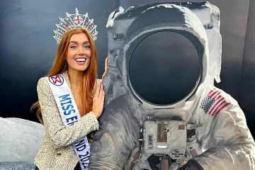 விண்வெளிக்கு செல்லும் முதல் பிரித்தானிய அழகி!