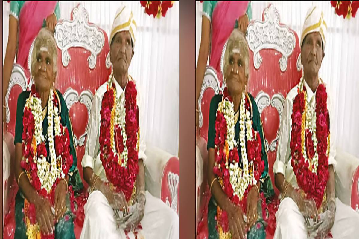 101 வயதை மனைவியுடன் கொண்டாடிய விவசாயி: ஊர் மக்கள் திரண்டு ஆசி பெற்ற நெகிழ்ச்சி தருணம்! | Tn Farmer Celebrates 101St Birthday With Wife 101 வயதை மனைவியுடன் கொண்டாடிய விவசாயி: ஊர் மக்கள் திரண்டு ஆசி பெற்ற நெகிழ்ச்சி தருணம்! | Tn Farmer Celebrates 101St Birthday With Wife