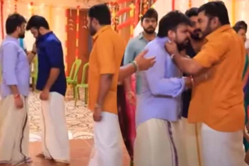 பாண்டியன் ஸ்டோர்ஸ் கொண்டாடத்தில் அரங்கேறிய சண்டை... பரபரப்பான ப்ரொமோ காட்சி