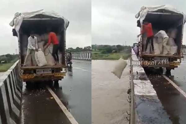 மூட்டை மூட்டையாக பூண்டை ஆற்றில் வீசும் விவசாயிகள்! நாட்டையே அதிர வைத்த வீடியோ | Farmers Dump Sacks Of Garlic Viral Video