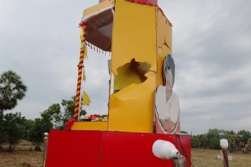 தமிழரின் அபகரிக்கப்பட்ட இடத்தில் வைத்தே திலீபன் ஊர்திப்பவனிமீது தாக்குதல்