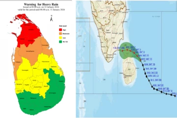 காற்றழுத்த தாழ்வு மண்டலம் ; யாழ் மாவட்டம் உள்ளிட்ட பகுதிகளின் வானிலை தொடர்பில் வெளியான தகவல்