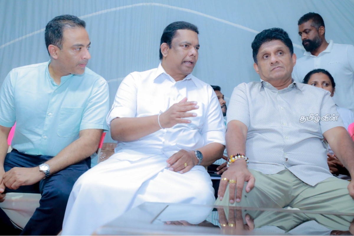 தொடர்ச்சியான ஏமாற்றுதல்களால் முற்றாக ஸ்தம்பித்துள்ளது இலங்கை - எதிர்க்கட்சித் தலைவர் சஜித் குற்றச்சாட்டு | Sajith Premadhasa Statement About Sri Lanka தொடர்ச்சியான ஏமாற்றுதல்களால் முற்றாக ஸ்தம்பித்துள்ளது இலங்கை - எதிர்க்கட்சித் தலைவர் சஜித் குற்றச்சாட்டு | Sajith Premadhasa Statement About Sri Lanka