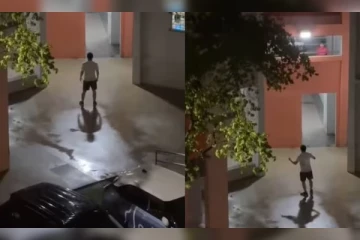 "பேபி" என்றழைத்த சக ஊழியர்! சிங்கப்பூரில் நடந்த கணவன் மனைவி சண்டை: வைரல் வீடியோ