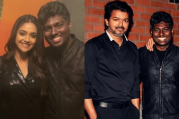 கோலகலமாக நடந்த இயக்குநர் அட்லீயின் பிறந்தநாள் பார்ட்டி! நடிகை கீர்த்தி சுரேஷ் அணிந்து வந்த உடை