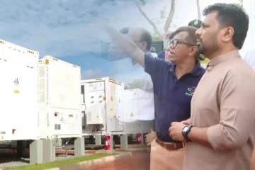 අනුරාධපුර මෙගාවොට් 10ක බැටරි බලශක්ති ගබඩාව ජනපති අතින් ජාතික පද්ධතියට