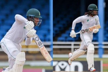 முதல் சர்வதேச டெஸ்ட் அரைசதம் அடித்த டோனி! மீண்டெழுந்த தென் ஆப்பிரிக்க அணி