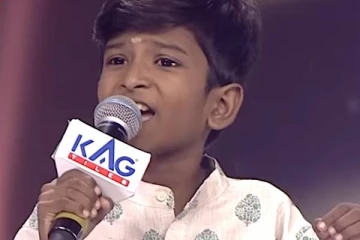 சரிகமப டைட்டில் வின்னர் திவினேஷ்!! தேவயானி மகளுடன் எடுத்த அழகிய புகைப்படம்..