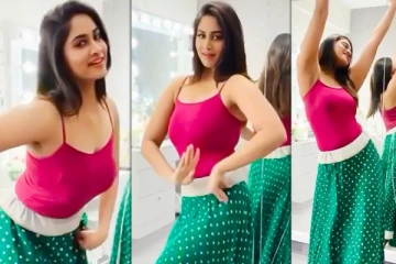 செதுக்கி வெச்ச சேலை ஷிவானி.. ரசிகர்களை கிறங்கடிக்கும் அப்படியொரு ஆட்டம்