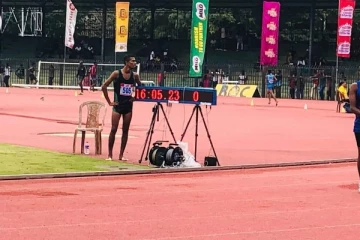 தேசிய ரீதியிலான ஓட்டப்போட்டியில் கிளிநொச்சி மாணவன் சாதனை (video)