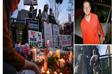 வாஷிங்டனில் இஸ்ரேல் தூதரகம் முன்பாக தீக்குளித்த அமெரிக்க விமானப்படை வீரர்