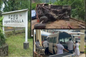 பதுளையில் கோர விபத்து! நால்வர் பலி : மூவர் படுகாயம்