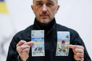 போர் தொடர்பில் புதிய நாணயத்தாள் வெளியிட்ட உக்ரைன்!