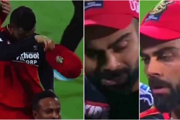 இதுக்கு மேல நான் என்னடா பண்ண முடியும்..? கண்ணீர் விட்ட விராட் கோலி: ரசிகர்கள் சோகம்