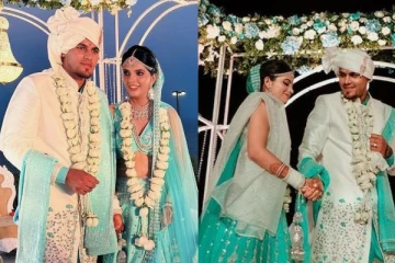 நீண்ட நாள் காதலியை கரம் பிடித்த இந்திய கிரிக்கெட் அணி நட்சத்திர வீரர்! வெளியான திருமண புகைப்படங்கள்