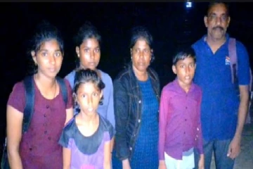 தமிழகத்தில் தஞ்சமடைந்த ஒரே குடும்பத்தை சேர்ந்த 6 இலங்கைத் தமிழர்கள்!