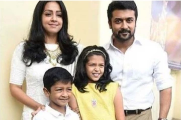 சூர்யா ஜோதிகா குழந்தைகளா இது? கையில் விருதுடன் அடையாளம் தெரியாமல் நிற்கும் புகைப்படம்