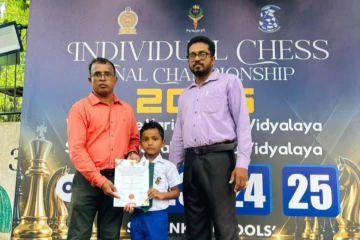 தேசிய மட்டச் சதுரங்கப் போட்டியில் கரவெட்டி மாணவன் ஆஜீத் சாதனை - சர்வதேசத் தகுதிகாண் சுற்றுக்குத் தெரிவு