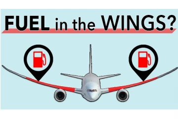 விமானங்களின் இறக்கைகளில் எரிபொருள் சேமிக்கப்படுவது ஏன்?