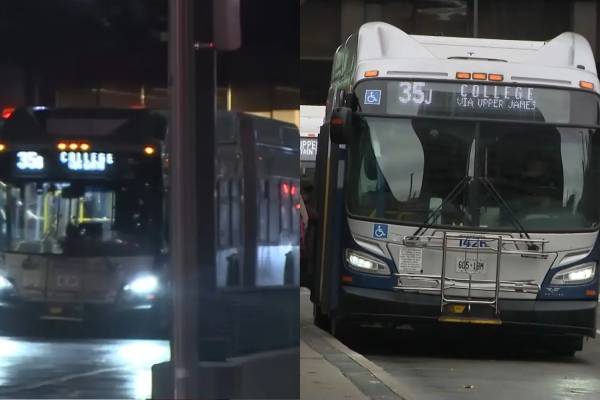 கனடாவில் பேருந்தைக் கடத்திய நபர் செய்த வித்தியாசமான விடயம் | Canada Man Arrested For Hijack City Bus