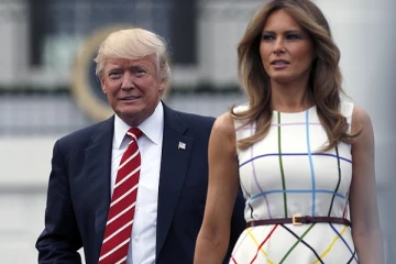 வெற்றிக்கு உறுதுணையாக இருந்த மனைவி மெலனியாவிற்கு நன்றி கூறிய டிரம்ப்!