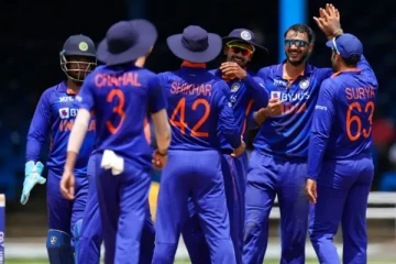 வெஸ்ட் இண்டீஸ் அணியை வீழ்த்தி அபார வெற்றி பெற்ற இந்தியா அணி..!