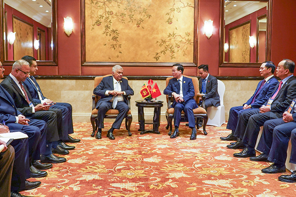 இலங்கை : வியட்நாம் தலைவர்களுக்கிடையில் சந்திப்பு | Sri Lanka Vietnamese Leaders Meeting