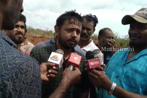 திருகோணமலை முத்துநகரில் சட்டவிரோத மண் அகழ்வு தற்காலிகமாக நிறுத்தம் | Trinco Illegal Soil Excavation Halted