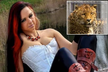 சிறுத்தையுடன் கவர்ச்சியாக போஸ் கொடுத்த மாடல் அழகிக்கு நேர்ந்த கதி!.. அதிர்ச்சி சம்பவம்