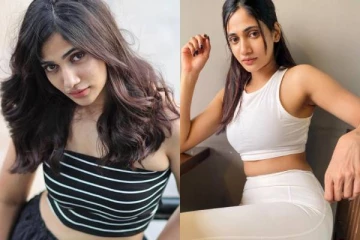 உட்கார்ந்தபடி மயக்கும் பார்வை!! மிரளவைக்கும் பிக்பாஸ் நடிகை லாஸ்லியா..