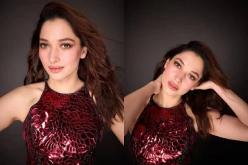 வித்தியாசமான உடையில் கலக்கும் நடிகை தமன்னா.. எப்படி உள்ளார் பாருங்க!