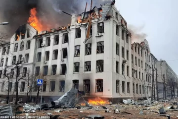 உக்ரைனின் கார்கிவ்  நகரில் தொடர் தாக்குதல்; பாராசூட் மூலம் தரையிறங்கிய ரஷ்ய படை!