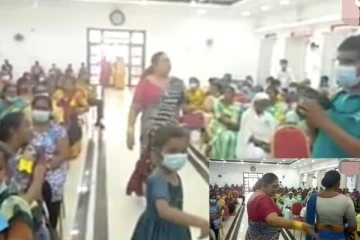 විශාල පිරිසක් ඉස්සරහ නිරුවත පෙන්වූ පොහොට්ටුවේ හිටපු ඇමතිවරියට වෙච්ච දේ මෙන්න.(VIDEO)