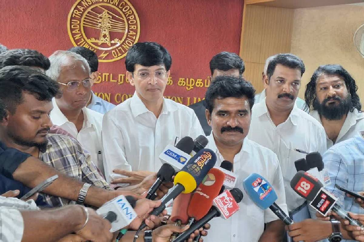 தமிழ்நாட்டில் தொடர் மின்வெட்டு ஏன்? அமைச்சர் நிர்மல் குமார் விளக்கம் | Minister Nirmal Kumar About Tamilnadu Power Cut தமிழ்நாட்டில் தொடர் மின்வெட்டு ஏன்? அமைச்சர் நிர்மல் குமார் விளக்கம் | Minister Nirmal Kumar About Tamilnadu Power Cut