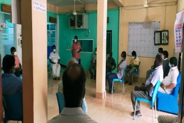 கிளிநொச்சியில் மின் தகன மயானம் அமைப்பது தொடர்பில் விசேட கலந்துரையாடல்