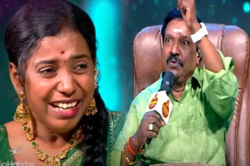 பக்தி சூப்பர் சிங்கரில் பாடலை மறந்து கண்ணீர் விட்ட அபிராமி.. நடுவர் சொன்ன வார்த்தை