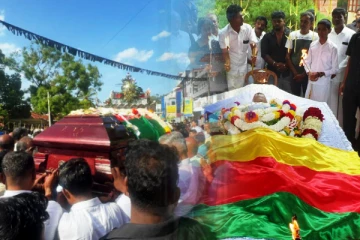 இராஜவரோதயம் சம்பந்தனின் உடல் தீயுடன் சங்கமம்