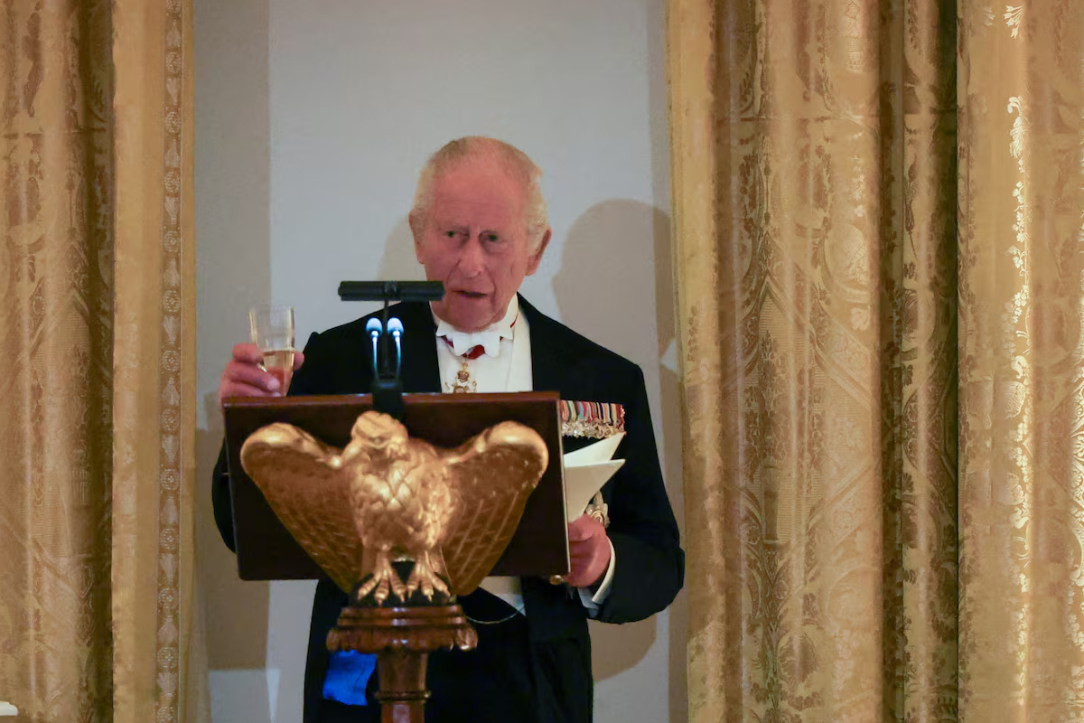 ஜனநாயகத்தைப் பாதுகாப்பதில் பிரிட்டனும் அமெரிக்காவும் பங்காளி; மன்னர் சார்லஸ் | King Charles Promotes Us Uk Unity In Speech